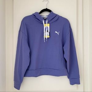 NWT Puma Lightweight Cropped Hoodie
